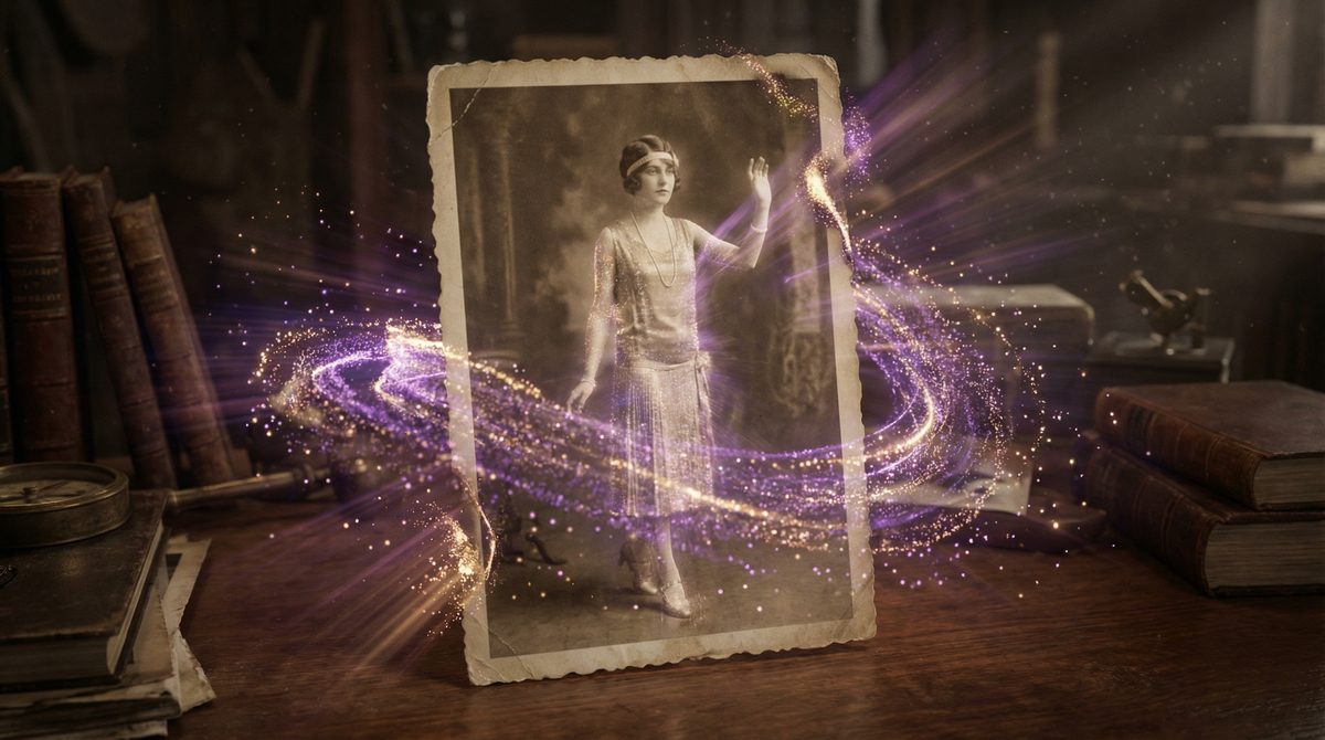 Оживление старой фотографии с помощью нейросети